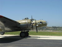 N93012 @ CMA - 1944 Boeing B-17G FLYING FORTRESS 'Nine O Nine', four Turbocharged Wright Cyclone R-1820-97 1,200 Hp each, Limited/Experimental class, taxi after landing Rwy 26 - by Doug Robertson