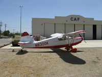 N8300K @ CMA - Stinson 108-1 VOYAGER, parked on the big boys ramp. - by Doug Robertson