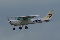 G-BOYL @ EGSH - On finals. - by Graham Reeve