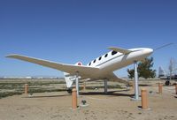 N143SC - Scaled Composites (Burt Rutan design for Beechcraft) Model 143 Triumph at the Joe Davies Heritage Airpark, Palmdale CA - by Ingo Warnecke
