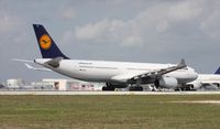 D-AIKL @ MIA - Lufthansa A330 - by Florida Metal