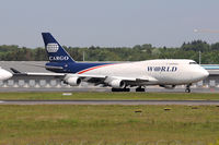 N741WA @ ELLX - World Airways - by Martin Nimmervoll