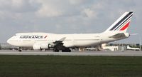 F-GITH @ KMIA - Air France 747-400 - by Florida Metal