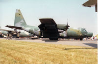 87-0023 @ EGVA - MC-130H Hercules of 7th Special Operations Squadron/352nd Special Operations Group based at RAF Mildenhall on display at the 1996 Royal Intnl Air Tattoo at RAF Fairford. - by Peter Nicholson
