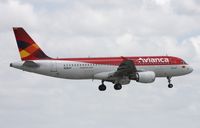N281AV @ MIA - Avianca A320 - by Florida Metal