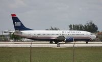N427US @ MIA - US Airways 737-400 - by Florida Metal