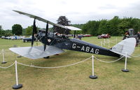 G-ABAG - Gipsy Moth at a Rolls Royce and Bentley owners do at Runnymede. These were real Rollers and Bentleys, not the junk now produced by BMW and Volkswagen. - by moxy