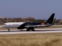 G-ZAPX @ LMML - B757 G-ZAPX Titan Airways - by raymond
