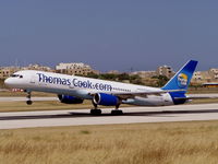 G-FCLA @ LMML - B757 G-FCLA Thomas Cook Airlines - by raymond