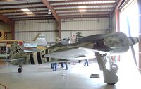 N190RF @ KCNO - Focke-Wulf Fw 190A-9 at the Planes of Fame Air Museum, Chino CA