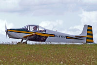 G-AYFF @ EGBP - Druine D.62B Condor [RAE647] Kemble~G 19/08/2006 - by Ray Barber