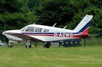 G-AZWS @ EGBP - Piper PA-28R-180 Cherokee Arrow [28R-30749] Kemble~G 02/07/2005. Not the best of shots like a number over that weekend they were taken in poor light and rain most of the time. - by Ray Barber