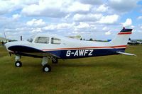 G-AWFZ @ EGBP - Beech A23-A19 Musketeer Sport [MB-323]  Kemble~G 09/07/2004 - by Ray Barber