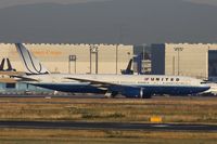 N775UA @ EDDF - in the background 3 tails of LH-Cargo MD-11F - by Raybin