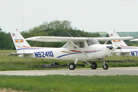 N5241Q @ DTO - US Aviation Academy Cessna 152 at Denton Muncipal