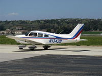 N1342H @ CMA - 1977 Piper PA-28-181 ARCHER, Lycoming O&VO-360 180 Hp, taxi - by Doug Robertson