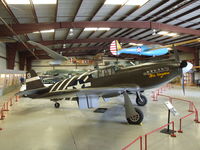 N4235Y @ KCNO - North American P-51A Mustang at the Planes of Fame Air Museum, Chino CA - by Ingo Warnecke