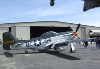 N7715C @ KCNO - North American P-51D Mustang at the Planes of Fame Air Museum, Chino CA - by Ingo Warnecke
