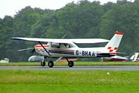 G-BHAA @ EGBP - Cessna 152 [152-81330] Kemble~G 01/07/2005 - by Ray Barber