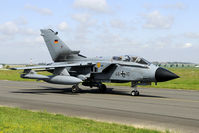 46 10 @ LFQI - The ISAF badge on the intake indicates AG51 was involved in the Afghan operations. - by Joop de Groot
