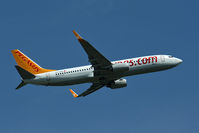TC-AAN @ LFSB - Pegasus operating daily flight to ADANA via ISTANBUL - by runway16