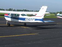 N69RM @ KDLZ - On the ramp at Delaware, Ohio during the EAA breakfast fly-in. - by Bob Simmermon