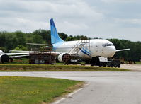 YA-PIE @ EGHL - Defunct Pamir Airways B737-4Y0 stored at Lasham. - by moxy