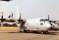 149803 @ EGVA - KC-130F Hercules of Marine Aerial Refueler Transport Training Squadron 253  (VMGRT-253) on display at the 1996 Royal Intnl Air Tattoo at RAF Fairford. - by Peter Nicholson