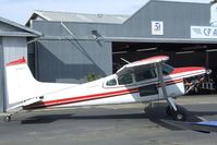 N714FP @ SZP - Cessna A185F Skywagon II at the Santa Paula airport during the Aviation Museum of Santa Paula open Sunday - by Ingo Warnecke