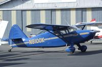 N9100K @ SZP - Stinson 108-1 Voyager at Santa Paula airport during the Aviation Museum of Santa Paula open Sunday
