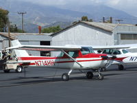 N714HH @ SZP - Cessna 150M at Santa Paula airport during the Aviation Museum of Santa Paula open Sunday