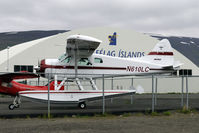 N610LC @ BIAR - at the Akureyri flightline - by Joop de Groot
