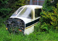 EI-WRN @ EIAB - in the bone yard behind the hangars at Abbeyshrule - by Chris Hall