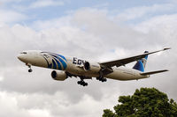 SU-GDO @ EGLL - Landing 27L at EGLL - by Noel Kearney