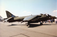 ZG472 @ EGVA - Harrier GR.7 of the Strike Attack Operational Evaluation Unit (SAOEU) at Boscombe Down on display at the 1996 Royal Intnl Air Tattoo at RAF Fairford. - by Peter Nicholson
