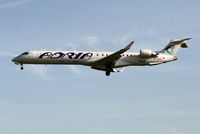 S5-AAO @ EBBR - Arrival of flight JP376 to RWY 25L - by Daniel Vanderauwera