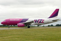 HA-LWJ @ EGGW - HA-LWJ (WIZZ AIR), 2011 Airbus 320-232, c/n: 4683 at Luton - by Terry Fletcher