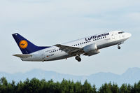 D-ABIE @ LOWL - Lufthansa Boeing B737-530 departure to EDDF/FRA - by Janos Palvoelgyi