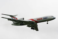 RA-85057 @ EGSS - South East Airlines - by Chris Hall