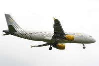 EC-JGM @ EGSS - Vueling Airlines - by Chris Hall