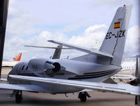 EC-JZK @ EGGW - One of the many Biz Jets at Luton for the UEFA Champions League final 2011 - by Chris Hall