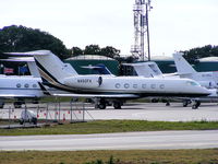 N450FK @ EGGW - One of the many Biz Jets at Luton for the UEFA Champions League final 2011 - by Chris Hall