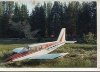N7526J - At Lake of the Woods, OR in the now closed air strip after failed takeoff. Photo discovered by LOTW History Committee from old files of the LOTW Resort. Any further information greatly appreciated. See https://www.ntsb.gov/_layouts/ntsb.aviation/brief.asp - by unknown