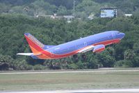 N335SW @ TPA - Southwest 737 - by Florida Metal