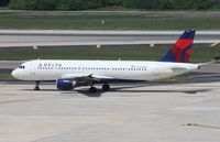N349NW @ TPA - Delta A320 - by Florida Metal
