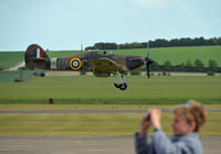 G-HURI @ EGSU - LANDING AT DUXFORD - by Martin Browne