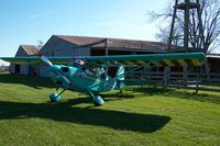 N989CD @ IA27 - Taken at Antique Airfield IA27 - by Chuck Doyle