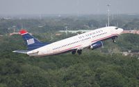N516AU @ TPA - US Airways 737-300 - by Florida Metal