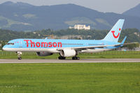 G-CPEU @ LOWS - Thomson B752 - by Johannes Winkler