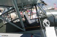 N156LZ @ KCCB - Cockpit of the replica storch. - by Nick Taylor Photography